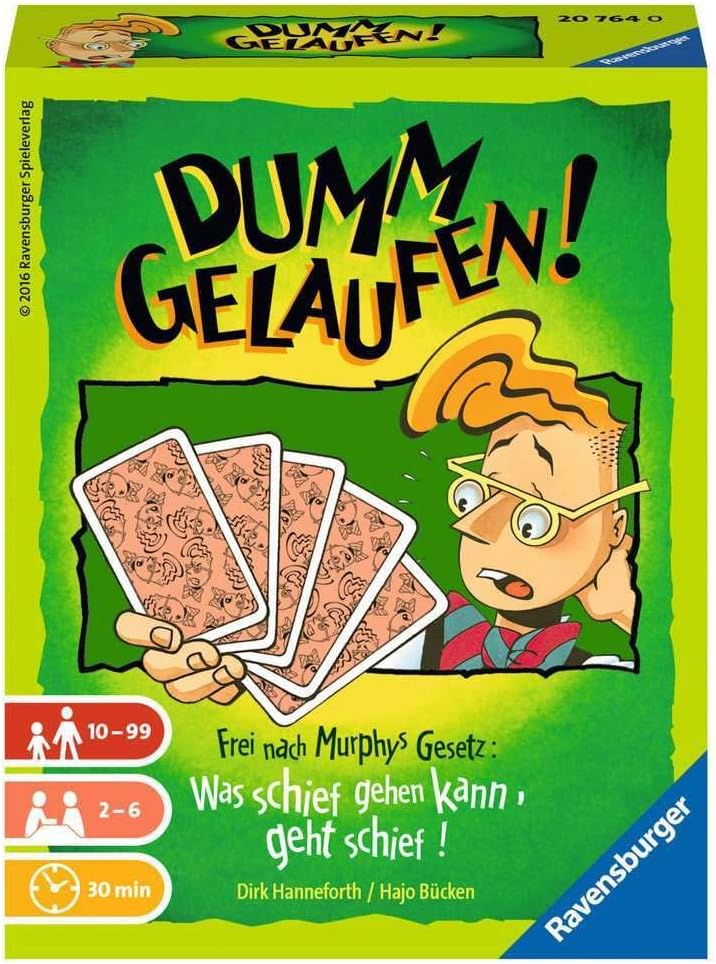 Thumbnail 5 de Ravensburger 20968 Dumm Gelaufen! Kartenspiel 2‑6 Spieler