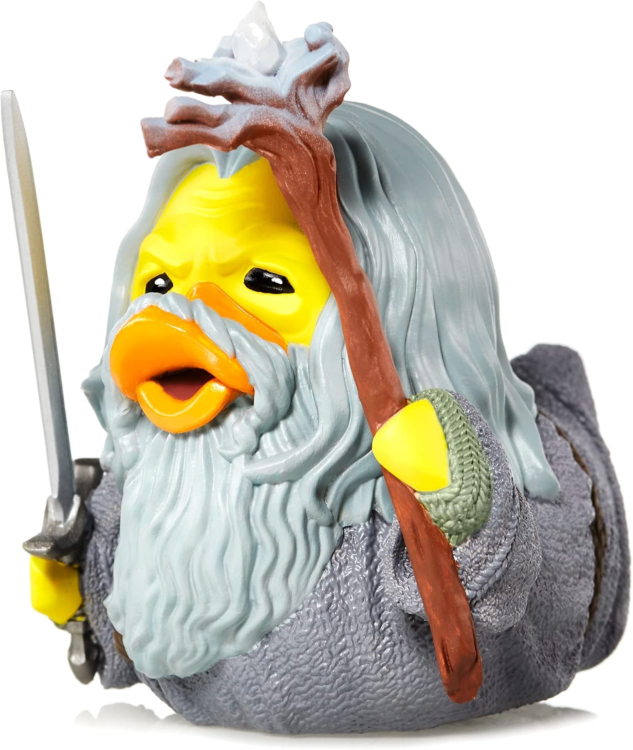 Detalle de TUBBZ NS4631 – winylowa kaczka Gandalf z „Władcy Pierścieni”, edycja pudełkowa