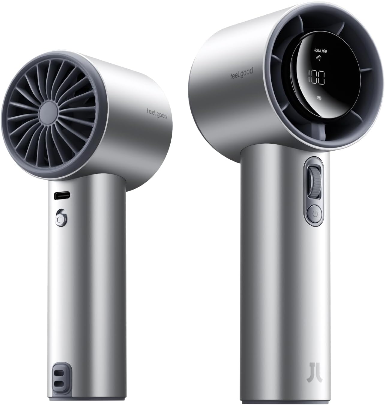 Detalle de JISULIFE Portable Handheld Fan 5000mAh