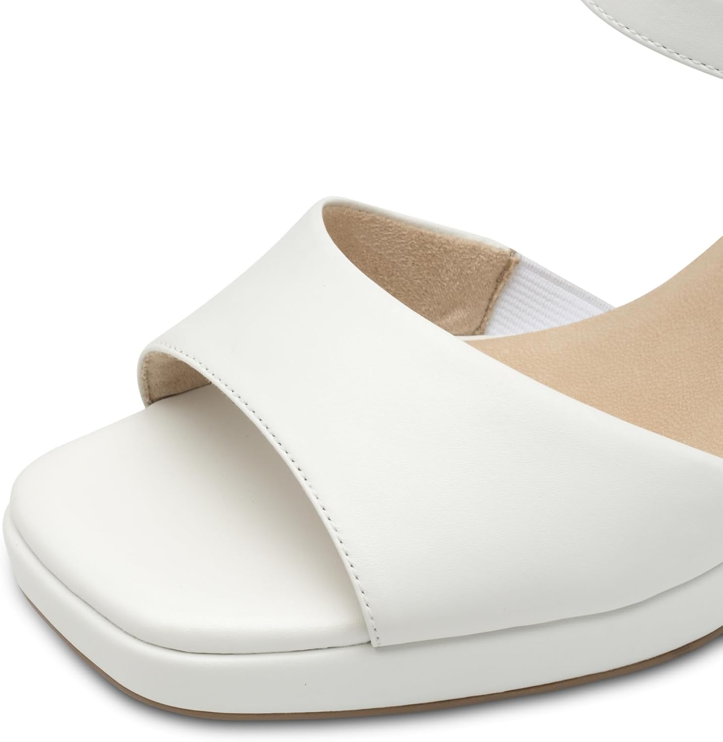 Detalle de Tamaris Comfort Sandalette 8-8-88309-20 Comfort fit – Hallux-freundlich, Leder und Wide Fit