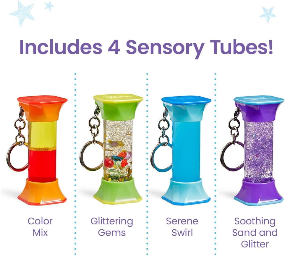 Detalle 2 de Learning Resources hand2mind Soothing Swirlers 4 efectos