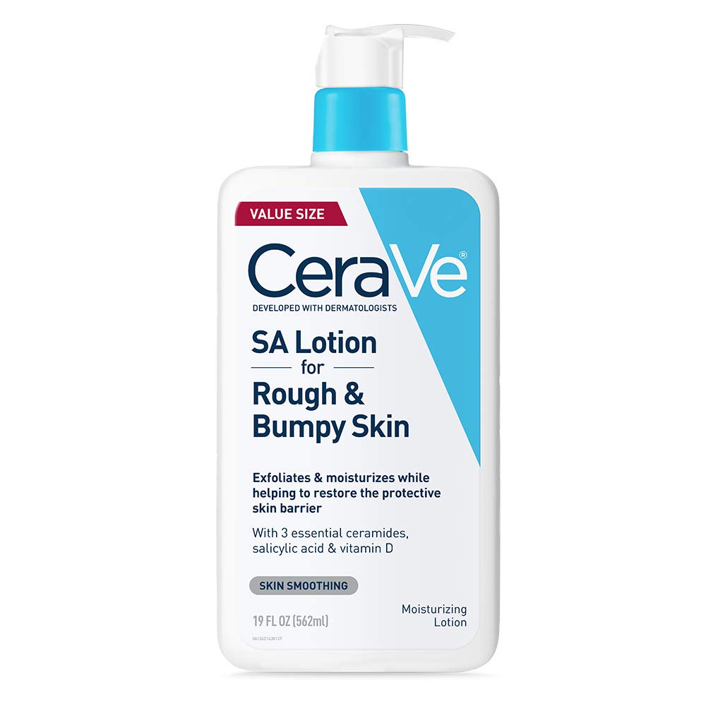 Detalle de CeraVe Salicylic Acid Lotion, 19 oz, Fragrance-Free for Rough, Bumpy Skin