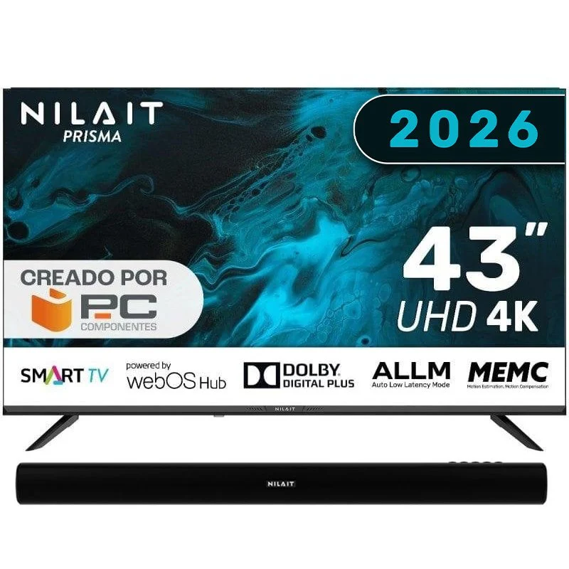 Detalle de nilait Prisma 43UD7004SWOS 43" LED 4K WebOS