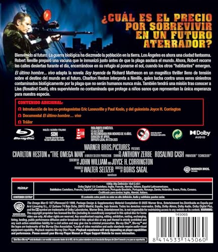 Thumbnail 1 de Sony Pictures El último hombre... vivo (Blu-ray) 📷