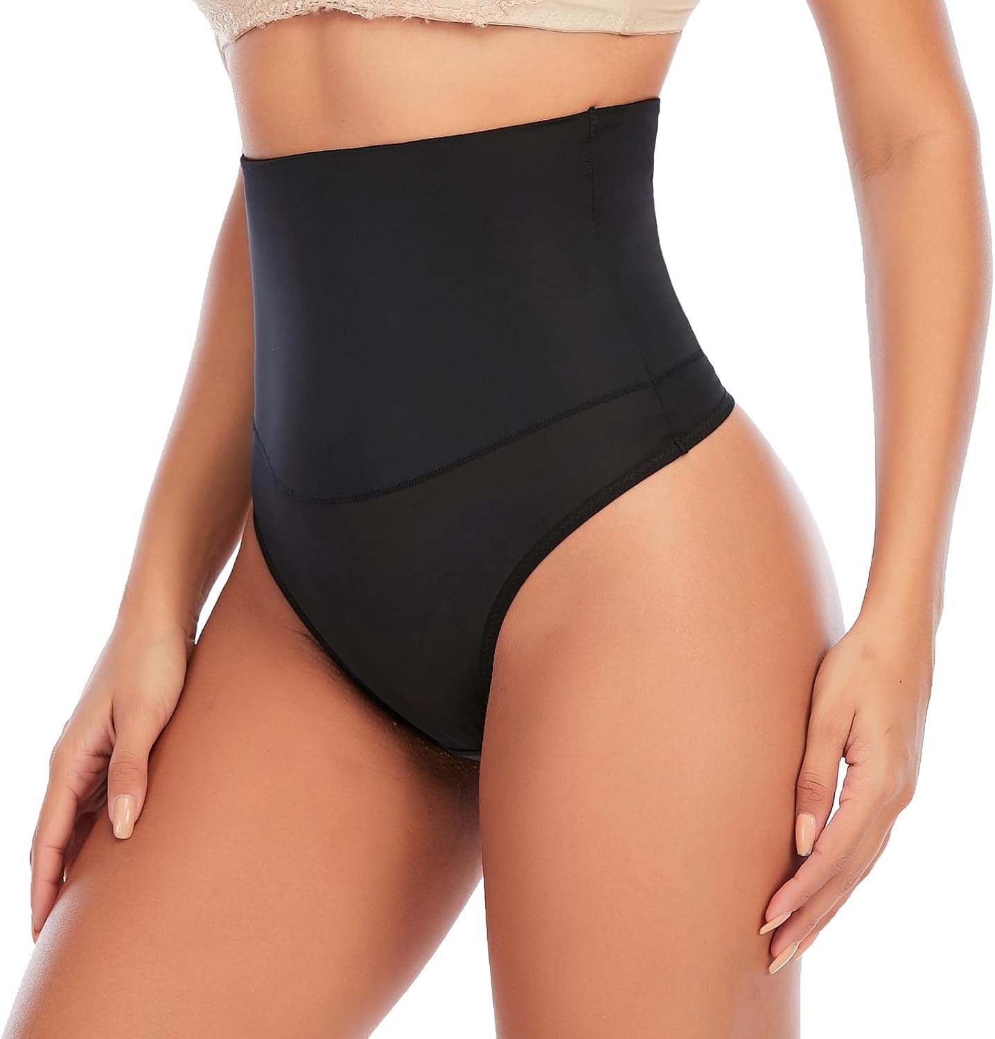Thumbnail 6 de Werena Tummy Control Thong Shapewear for Women — Seamless Light-Compression Body Shaper