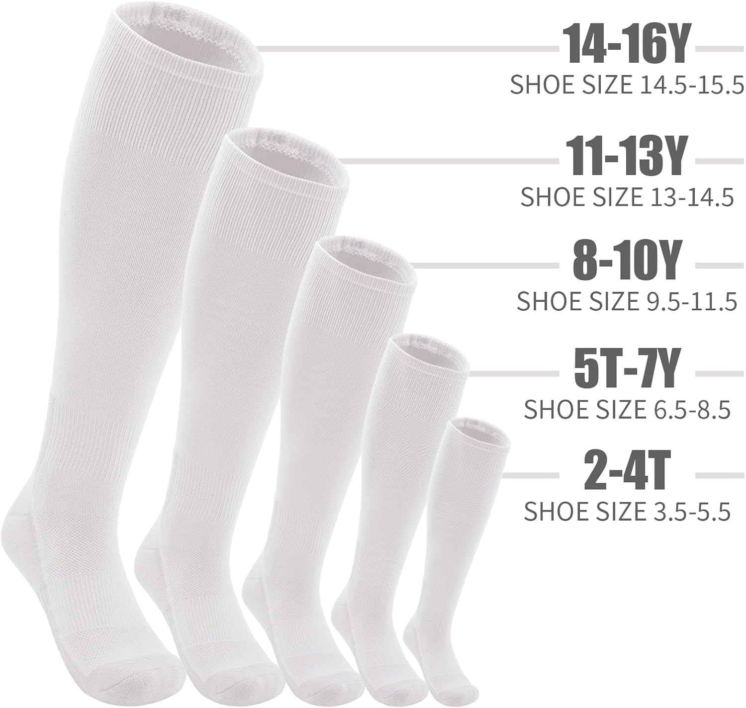 Detalle de QB K Toddler Baseball Socks Set 2 Pairs