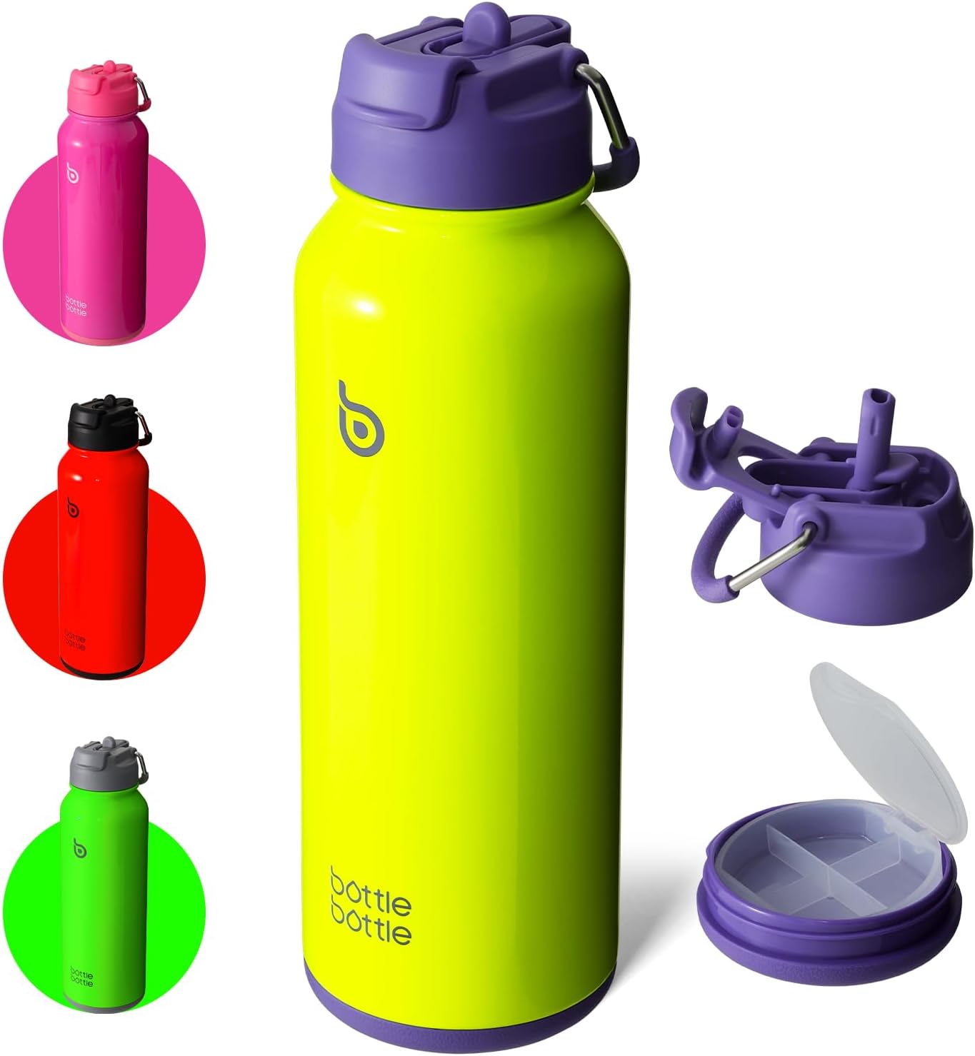 Thumbnail 6 de BOTTLE BOTTLE Insulated Water Bottle 1180ml 💧