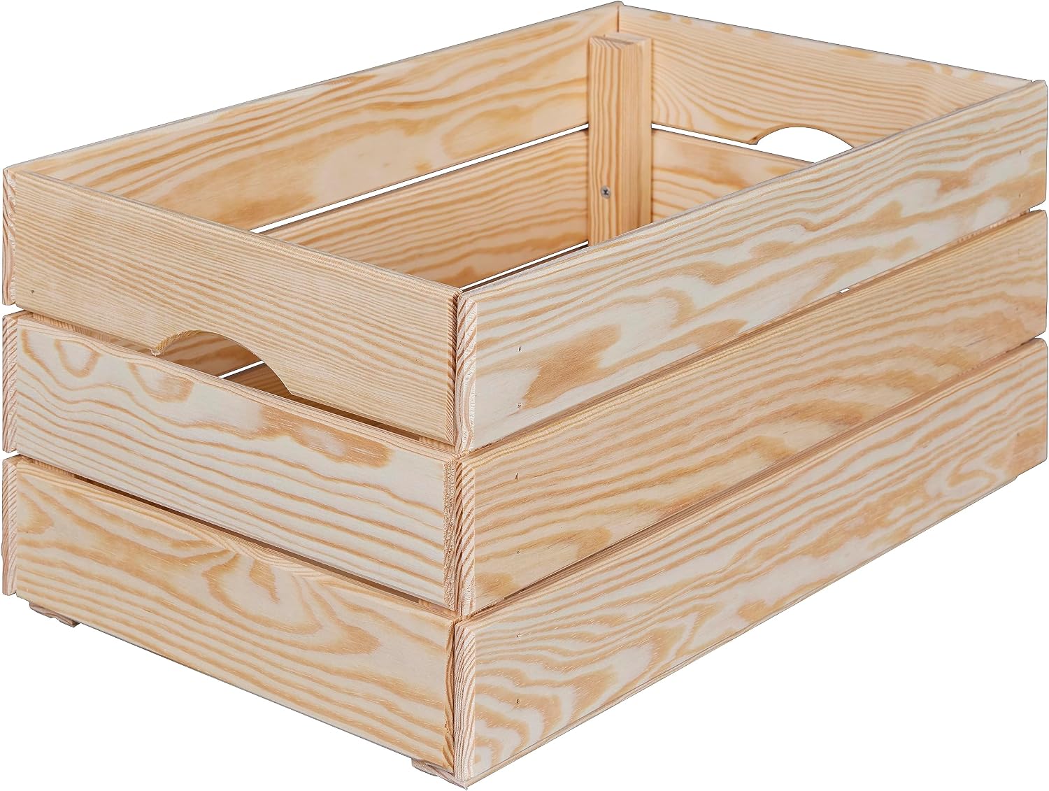Detalle de Inter Link Holzkiste Stapelkiste 51 x 31,5 x 23 cm