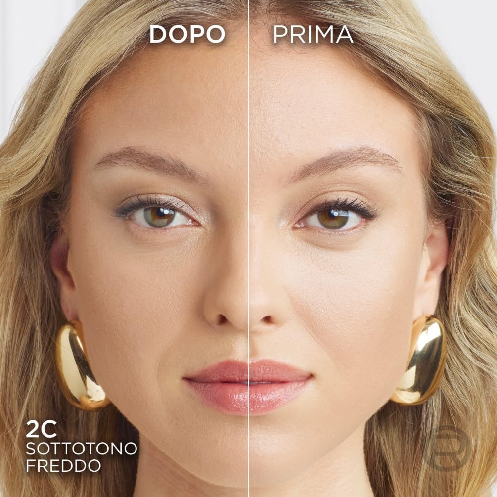 Thumbnail 3 de L'Oréal Paris Fondotinta Liquido Idratazione 24H – Accord Parfait 2R/C Rose Vanilla (30 ml)