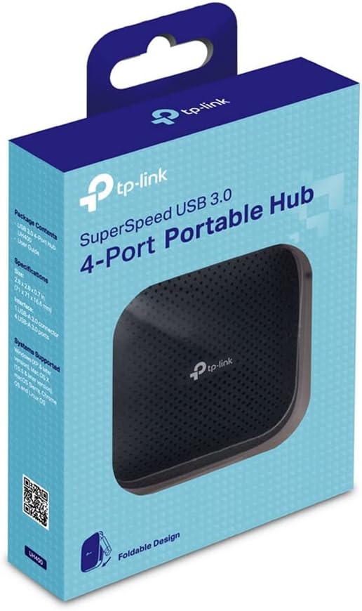 Thumbnail 6 de TP-Link UH400 Hub USB 3.0 4 porte 4-in-1 con cavo pieghevole e 4 LED indicatori