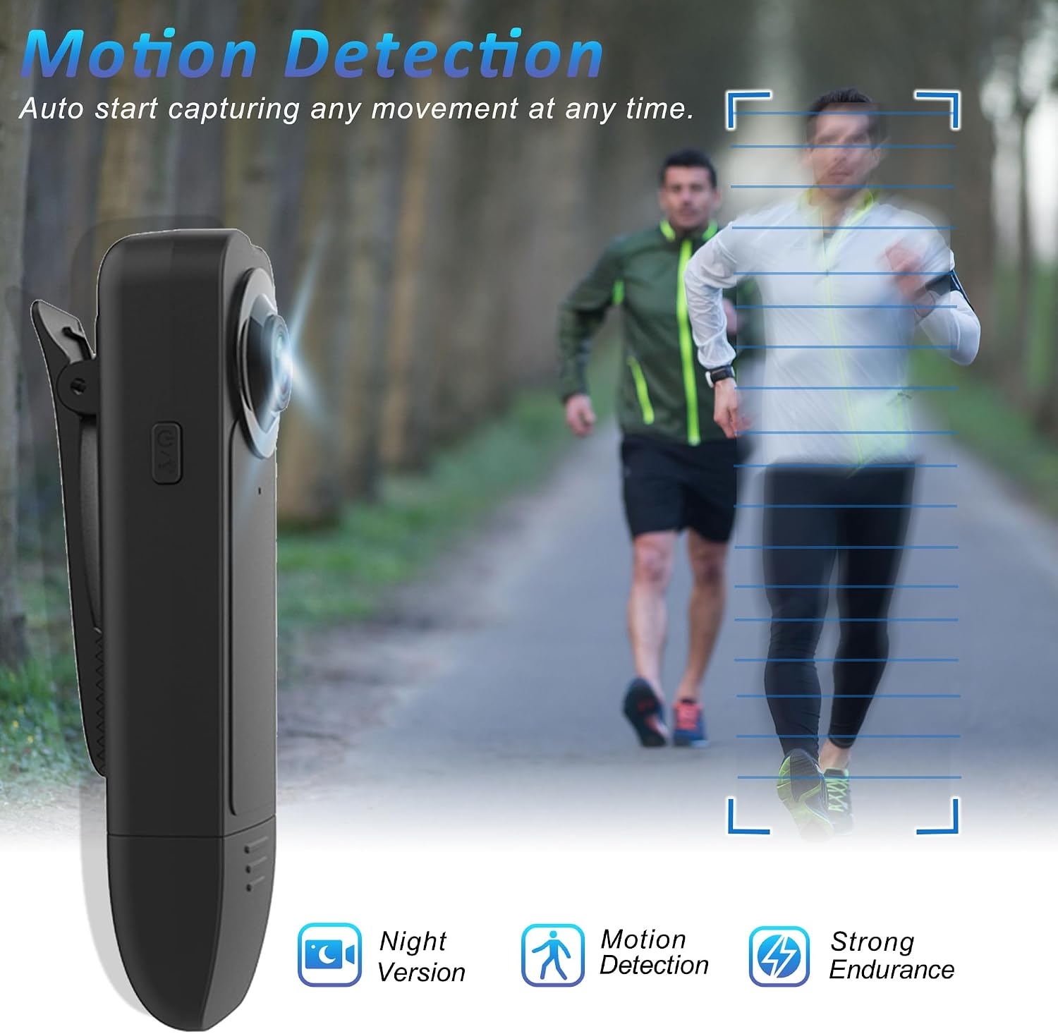 Detalle 2 de Mini Body Camera 1080P 64G portable recorder