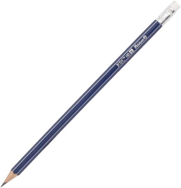 Thumbnail 2 de Pelikan 811132 Bleistift mit Radiergummi HB, Sechskant – 10 Stück