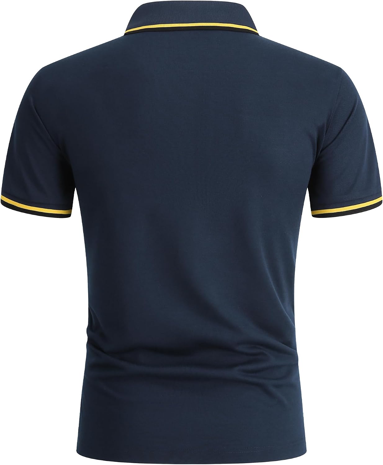 Detalle de LLdress herenpolo met korte mouwen, sneldrogend en ademend voor golf en tennis