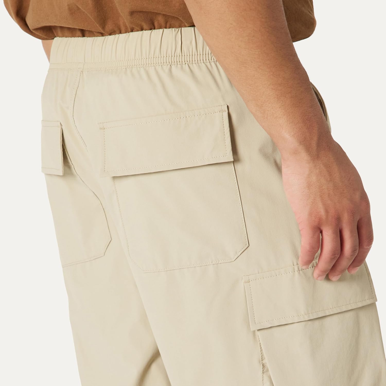 Detalle de Amazon Essentials Men's Loose-Fit 11" Cargo Shorts