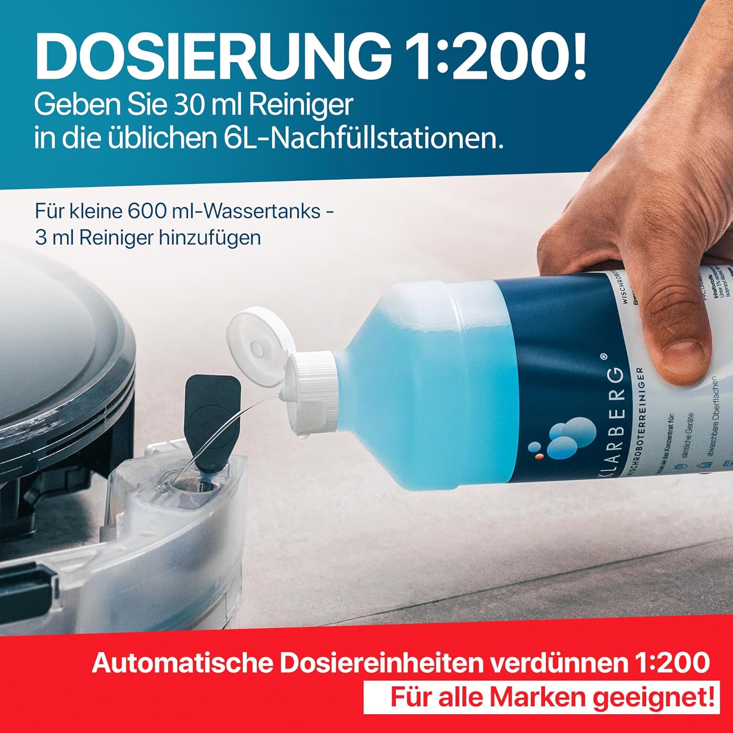 Thumbnail 1 de KLARBERG 1L Bodenreiniger Wischroboter
