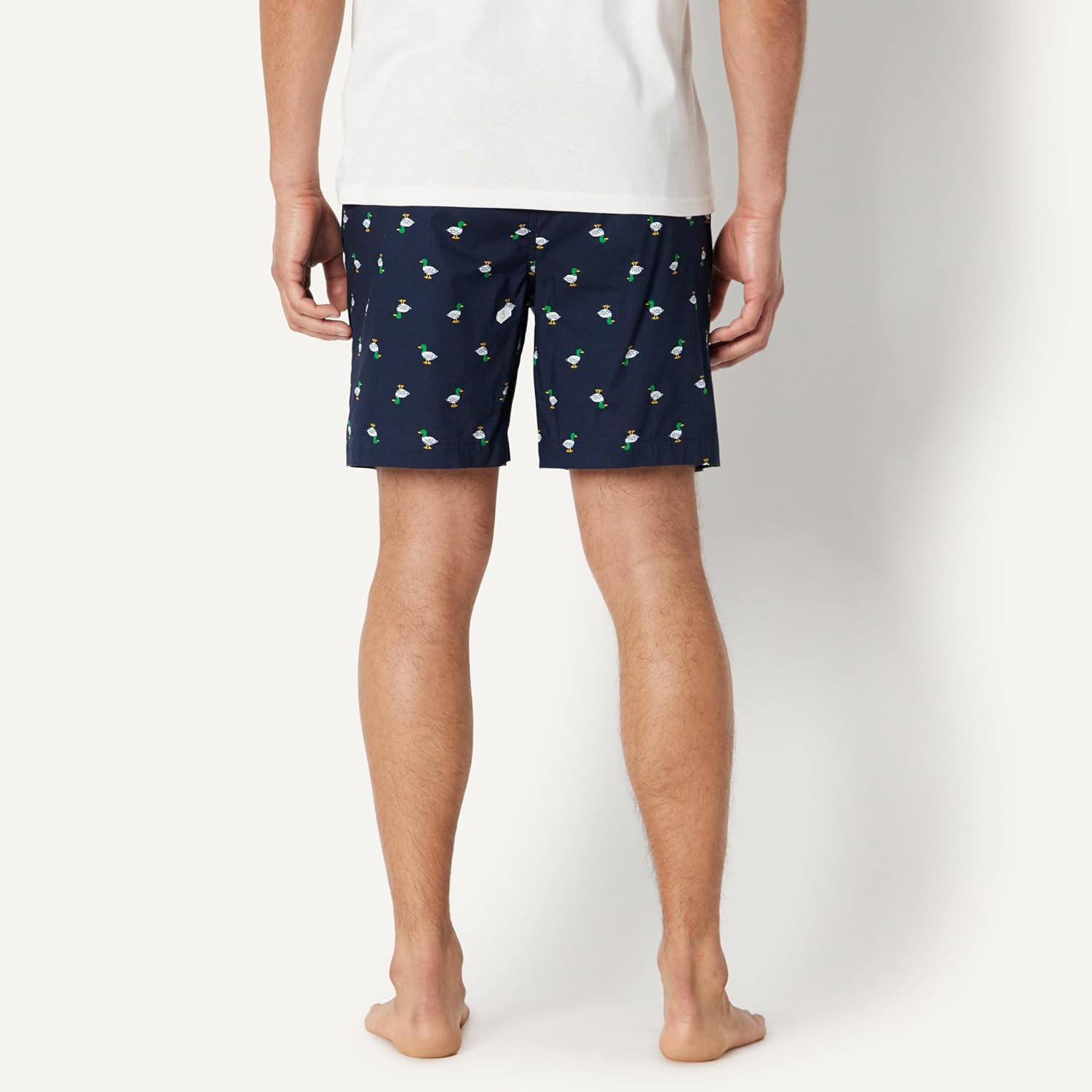 Thumbnail 2 de Amazon Essentials Herren Pyjama-Shorts (Kurz) aus Baumwoll-Stretch-Popeline – 2er-Pack