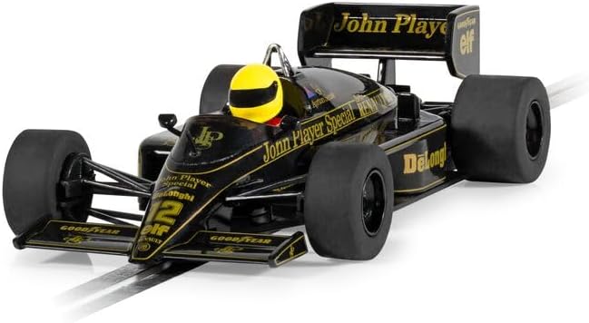 Thumbnail 2 de Scalextric Cars C4529 Lotus 98T Ayrton Senna slot car magnetica scala 1:32