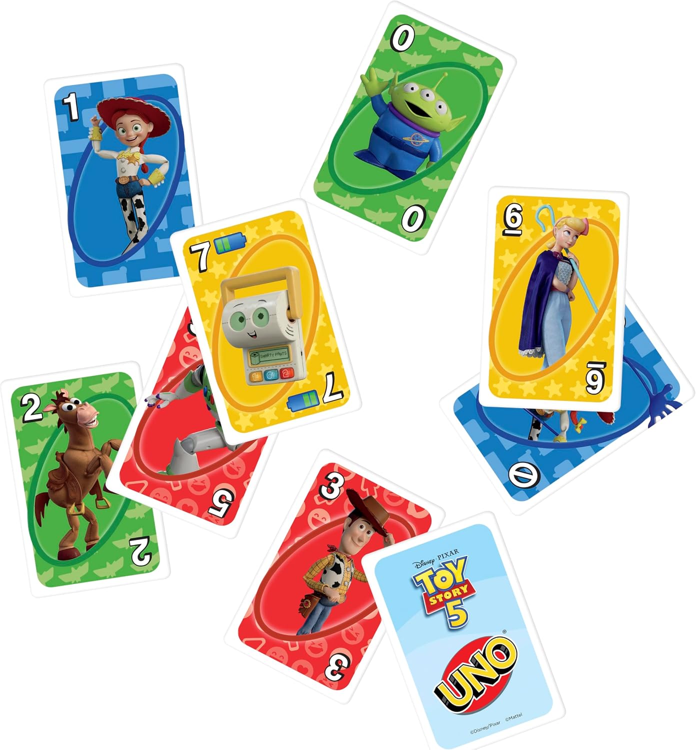 Detalle 2 de Mattel Games JLX06 Toy Story Game in Tin for 10 Players, Ages 7+