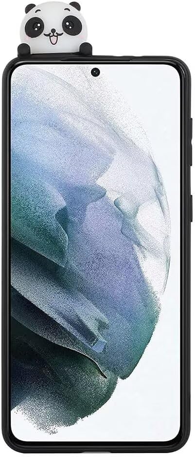 Detalle de SEHEYA Panda Hülle für Samsung Galaxy A36 5G – Silikon Smartphone-Hülle mit 3D Panda Motiv