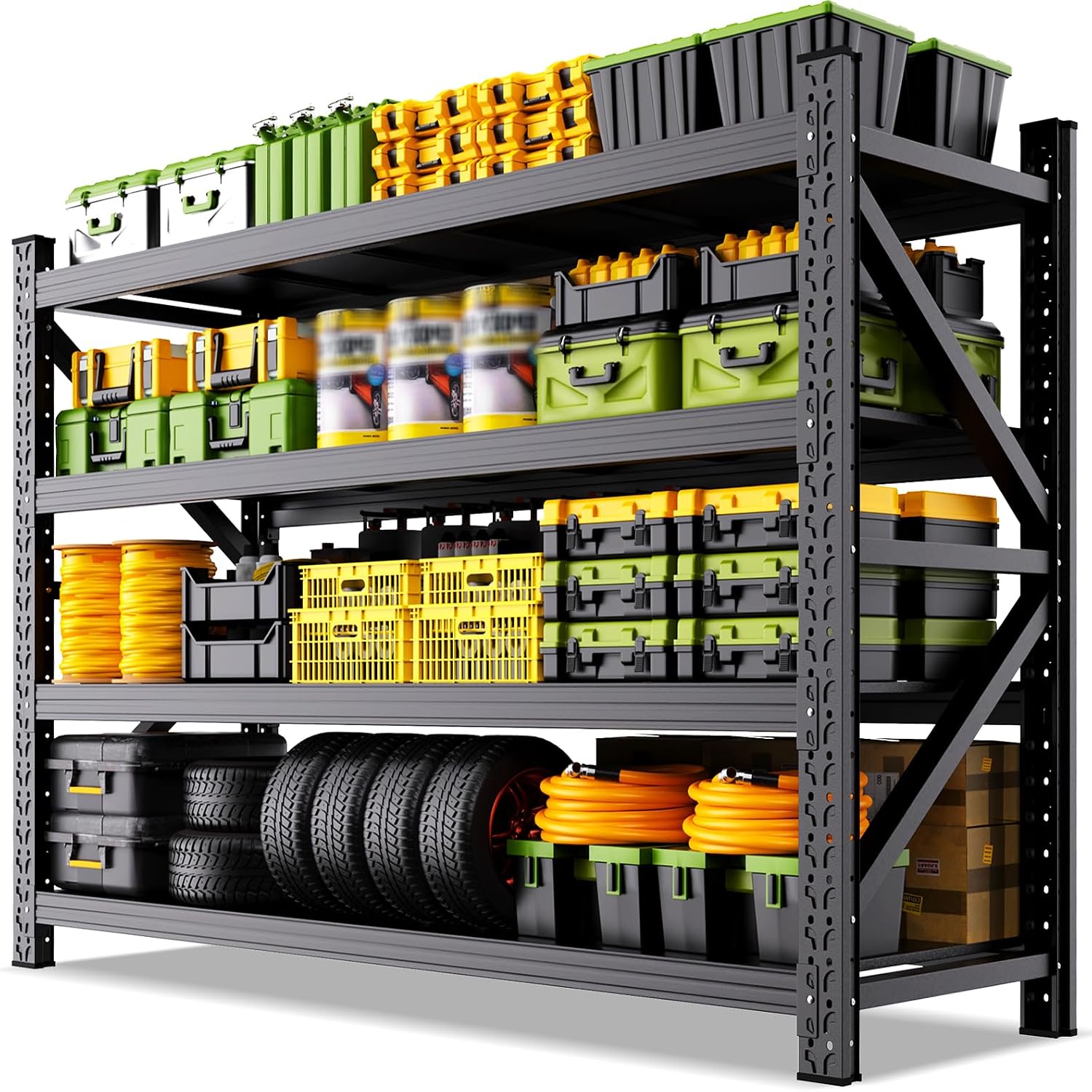 Detalle de Garage Shelving Unit, 79-Inch Width