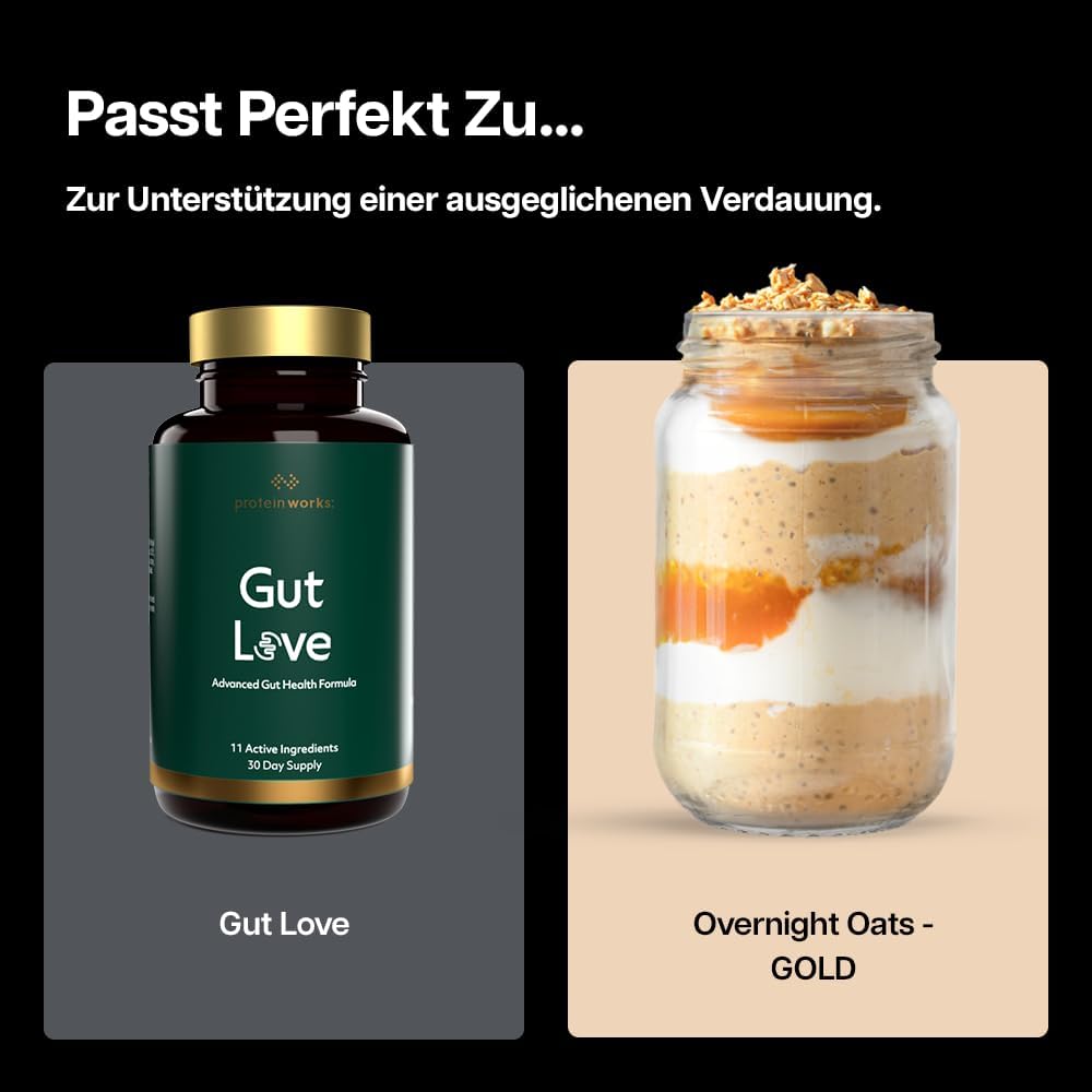 Thumbnail 6 de Protein Works Overnight Oats – GOLD Innovation: Hochprotein-Frühstück mit Chia & Leinsamen (14 Portionen, 1 kg)