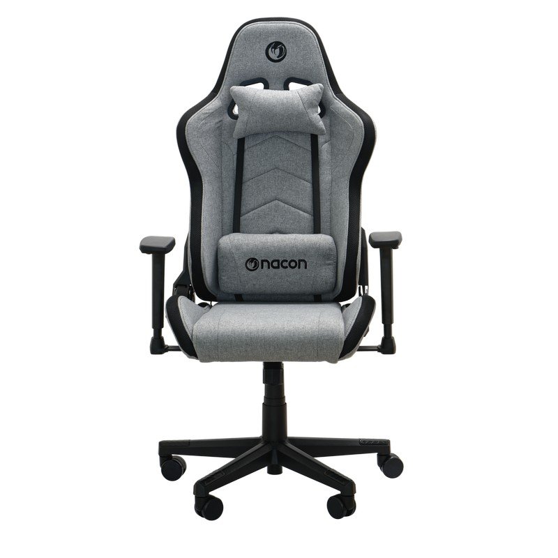 Detalle de nacon Pro RGB Silla gaming gris