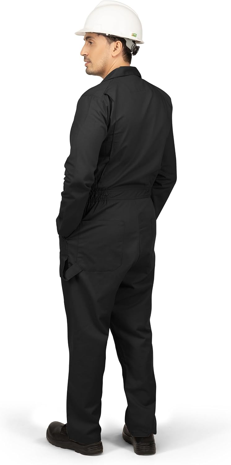 Thumbnail 1 de NY Threads Cotton Blend Coveralls for Men, Large Relaxed-Fit Mechanic Jumpsuit