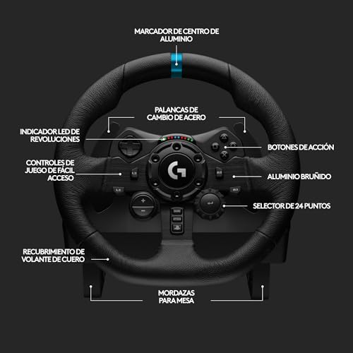 Thumbnail 7 de Logitech G G923 Racing Wheel and Pedals con TRUEFORCE y doble embrague programable