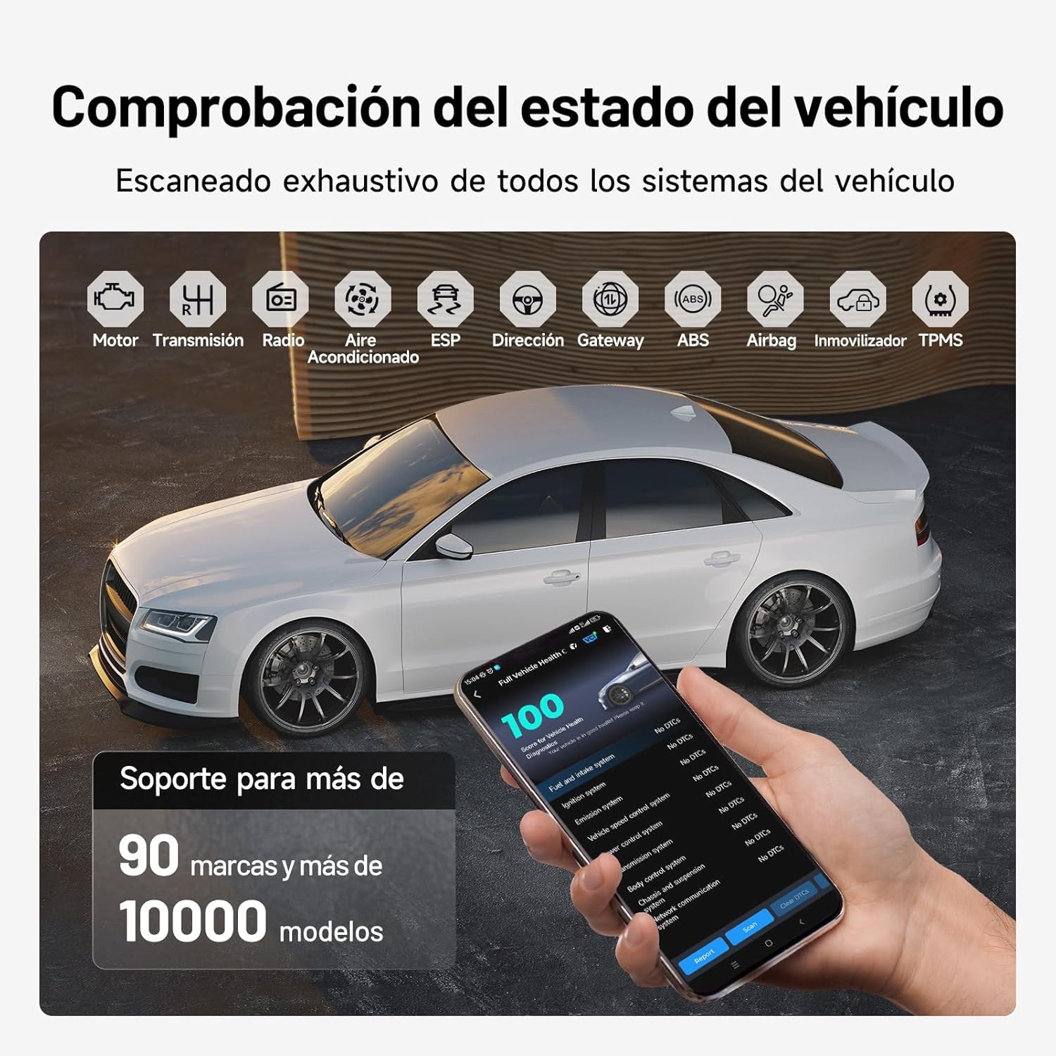 Thumbnail 1 de TOPDON Carpal-A OBD2 Diagnóstico Multimarca