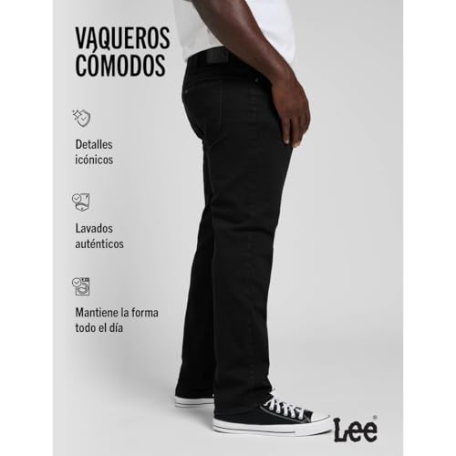Thumbnail 4 de Lee Straight Fit MVP Jeans Negro 31W 32L