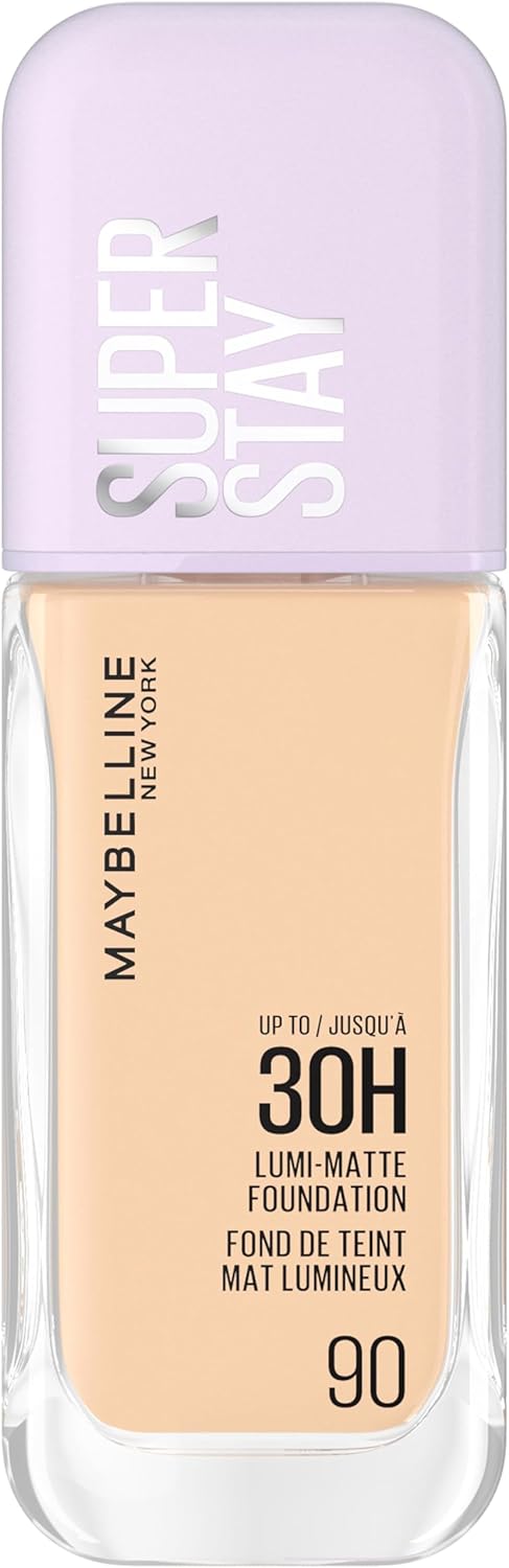 Thumbnail 1 de Maybelline New York Superstay 30H Lumi-Matte liquide (teinte 90) — fond de teint longue tenue mat lumineux, 35 ml