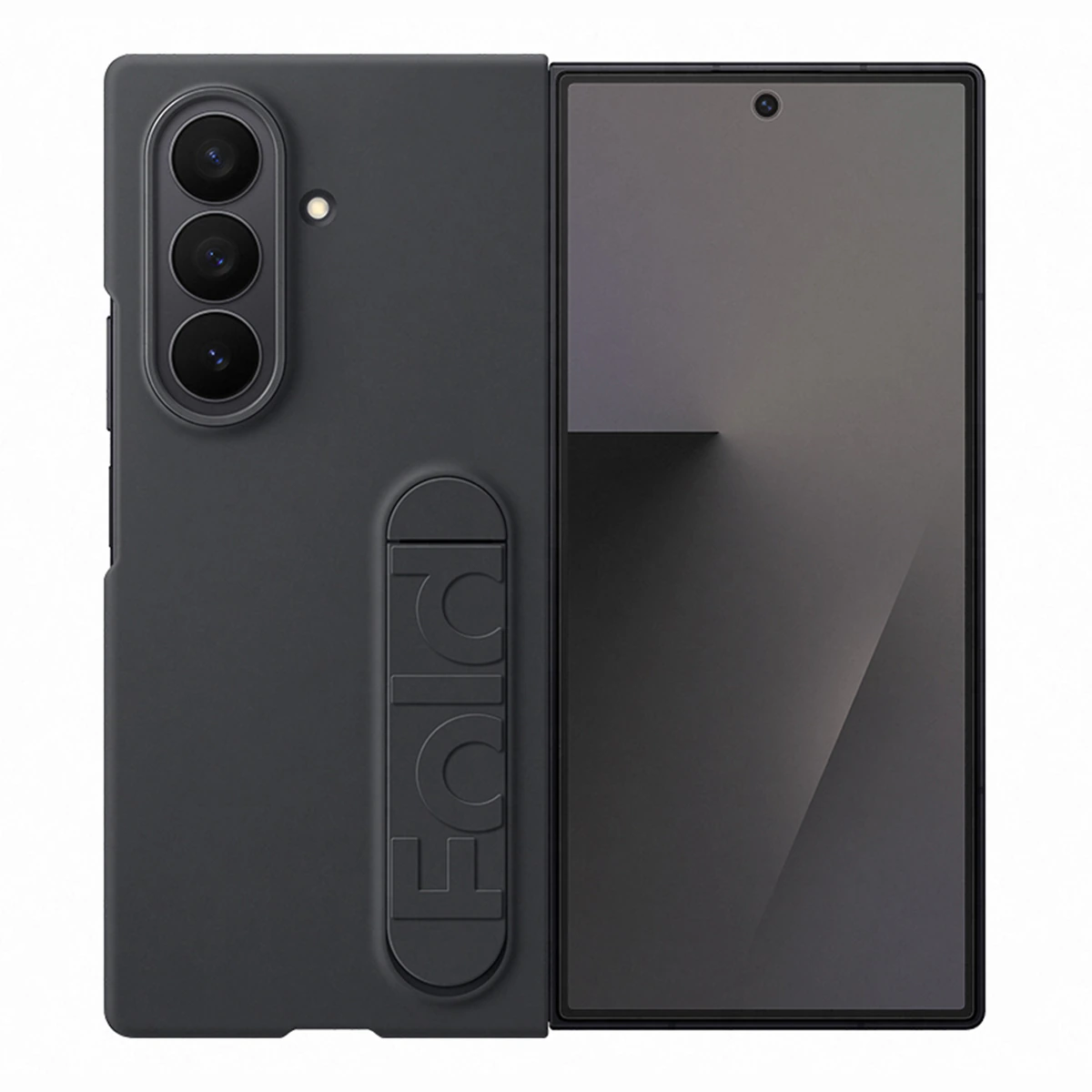 Samsung Galaxy Z Fold 7 Funda silicona negra + protector 📱