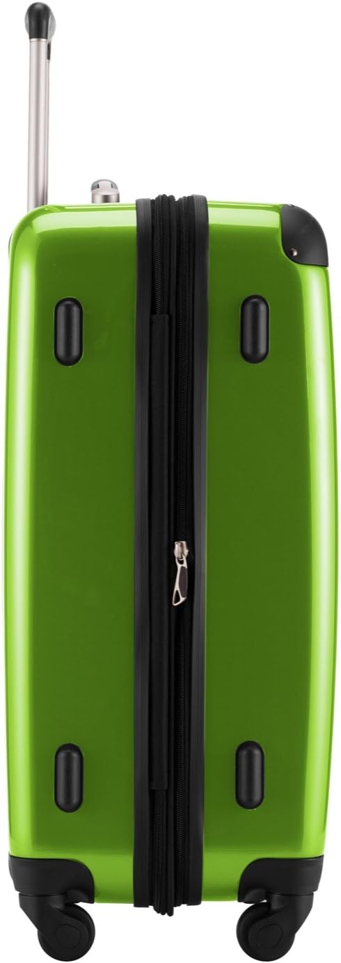 Detalle 2 de Hauptstadtkoffer Alex – Valise rigide extensible 75 cm (119 L) avec serrure à combinaison et 4 doubles roues, pomme verte