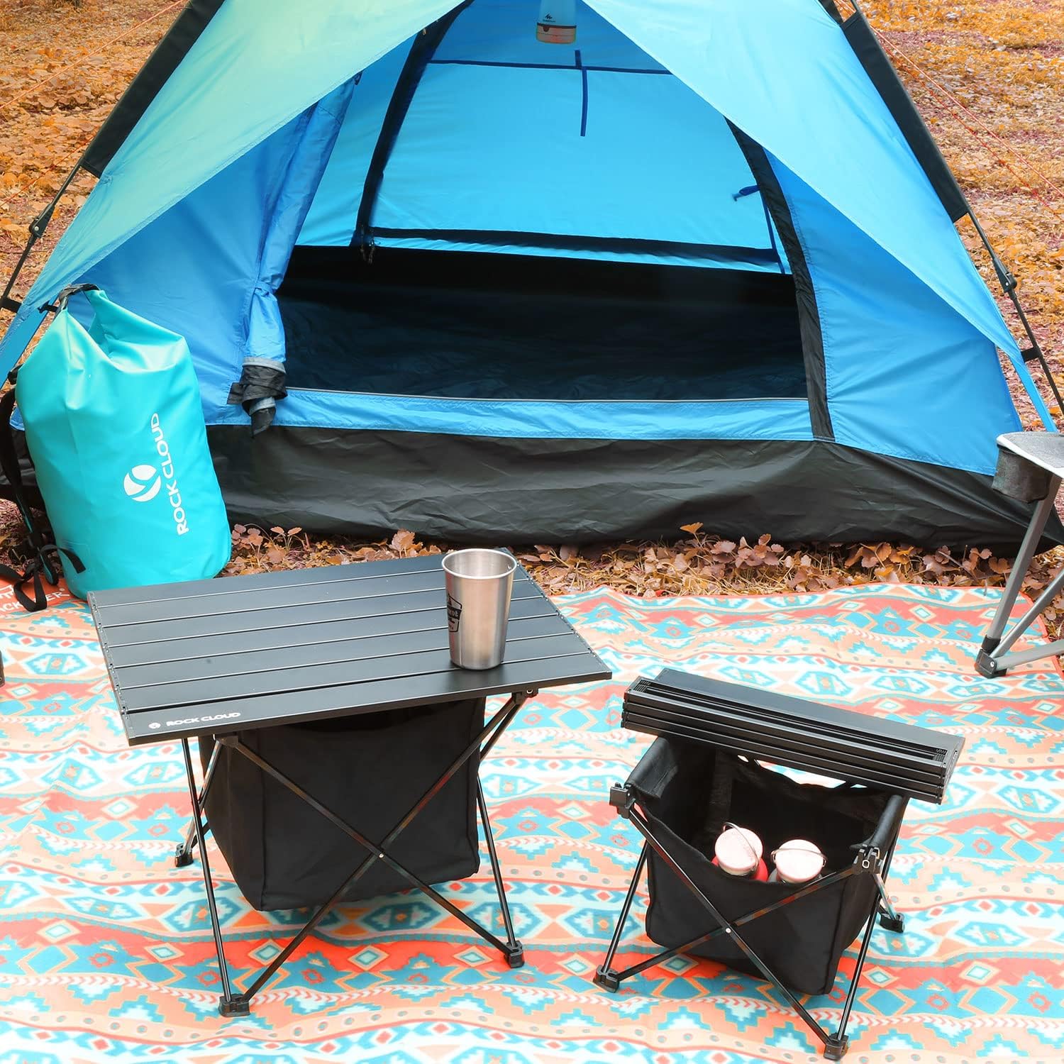 Thumbnail 1 de Rock Cloud Portable Camping Table: Ultralight Aluminium Folding Table for Outdoor Adventures