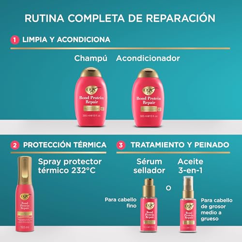Detalle 2 de OGX protector térmico 193 ml