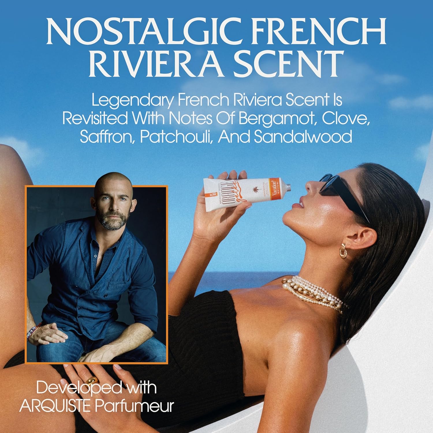 Thumbnail 5 de Vacation Orange Gelée SPF 30 Gel & Tube Key Bundle (Hydrating Balm-to-Oil Sunscreen) SPF 30, travel size