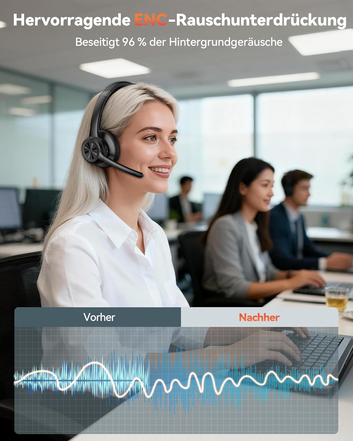 Detalle 2 de TechRise V5.2 Bluetooth Headset