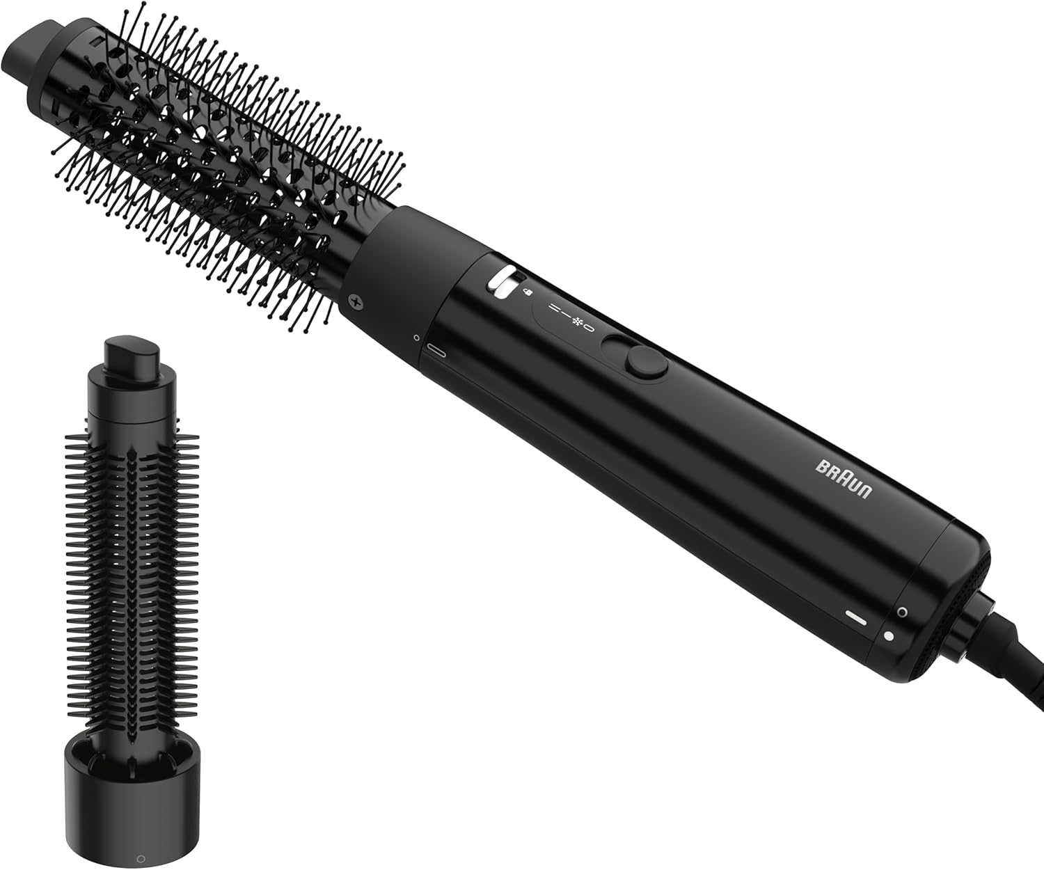 Detalle de Braun AS1.5 – brosse soufflante chauffante compacte BRAS150E à 3 réglages et 2 accessoires
