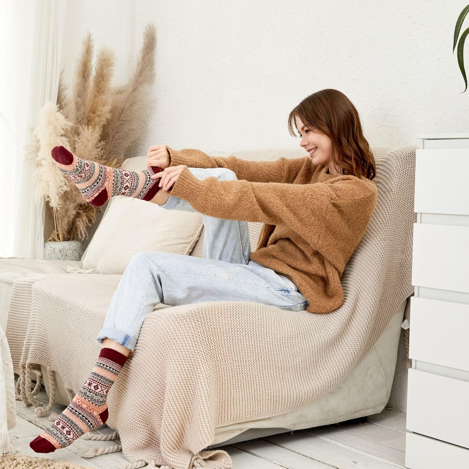 Detalle 2 de Chalier Finery Thermal Winter Socks for Women