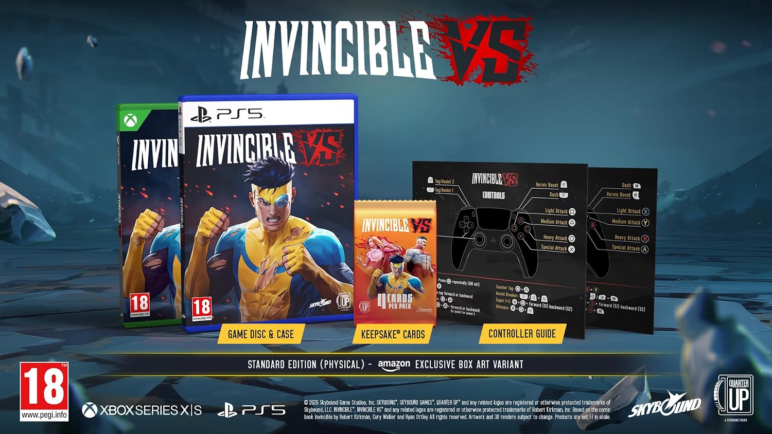 Detalle de Invincible VS for PlayStation 5 – Amazon Exclusive Box Art (UK)