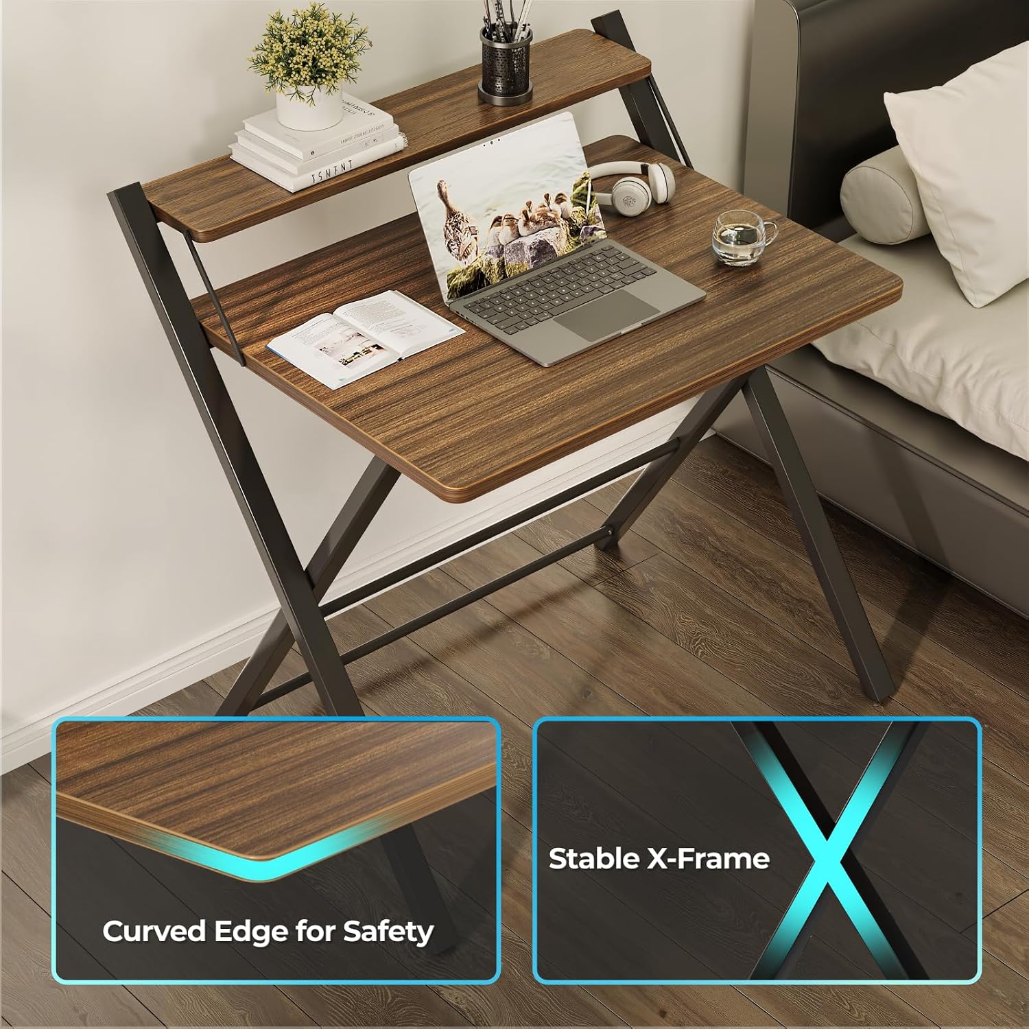 Thumbnail 6 de GreenForest Folding Desk 77 x 70 cm