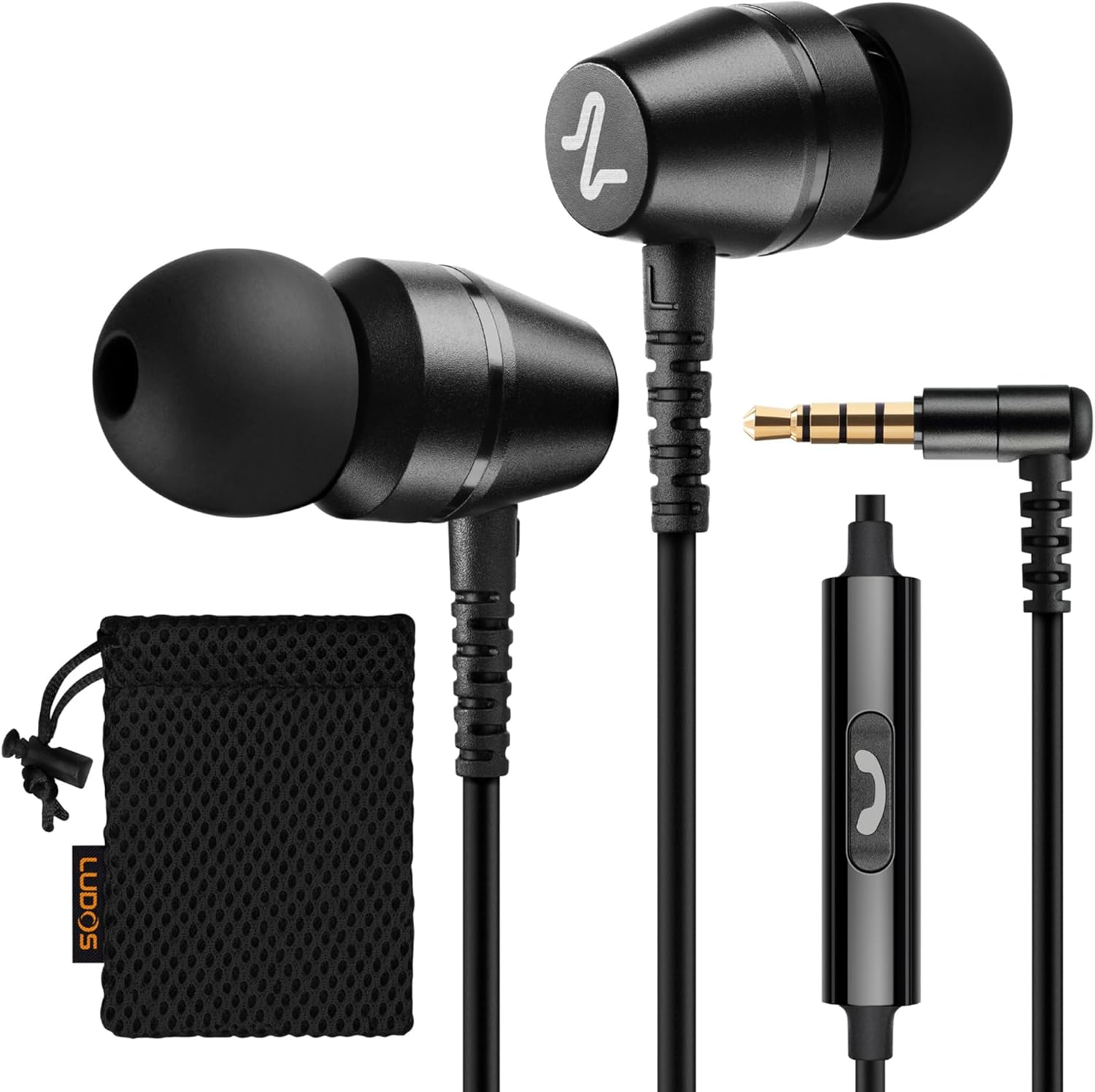 Detalle de LUDOS OMNITONE In-Ear Kopfhörer mit Mikrofon