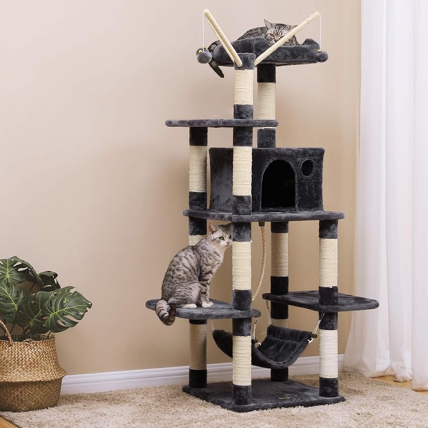 Detalle 2 de FEANDREA PCT86G Árbol para Gatos 1 unidad