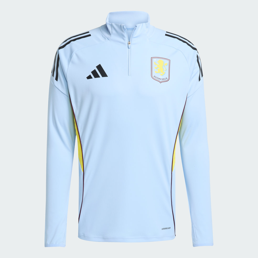 Detalle de Camiseta manga larga de entrenamiento Aston Villa FC Tiro 25 Competition – Adidas