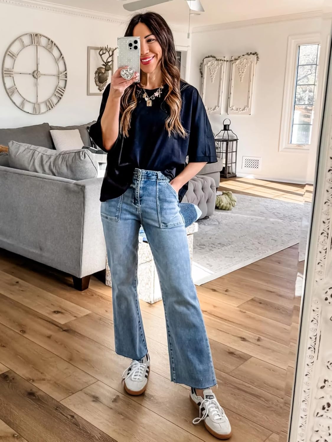 Thumbnail 3 de Tankaneo Women's Oversized Cropped Tee