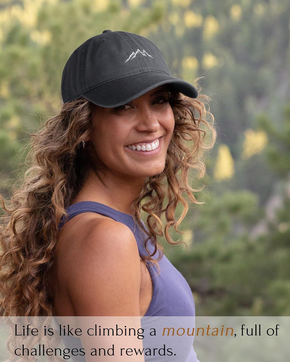Detalle 2 de FURTALK mountain baseball cap 100% cotton