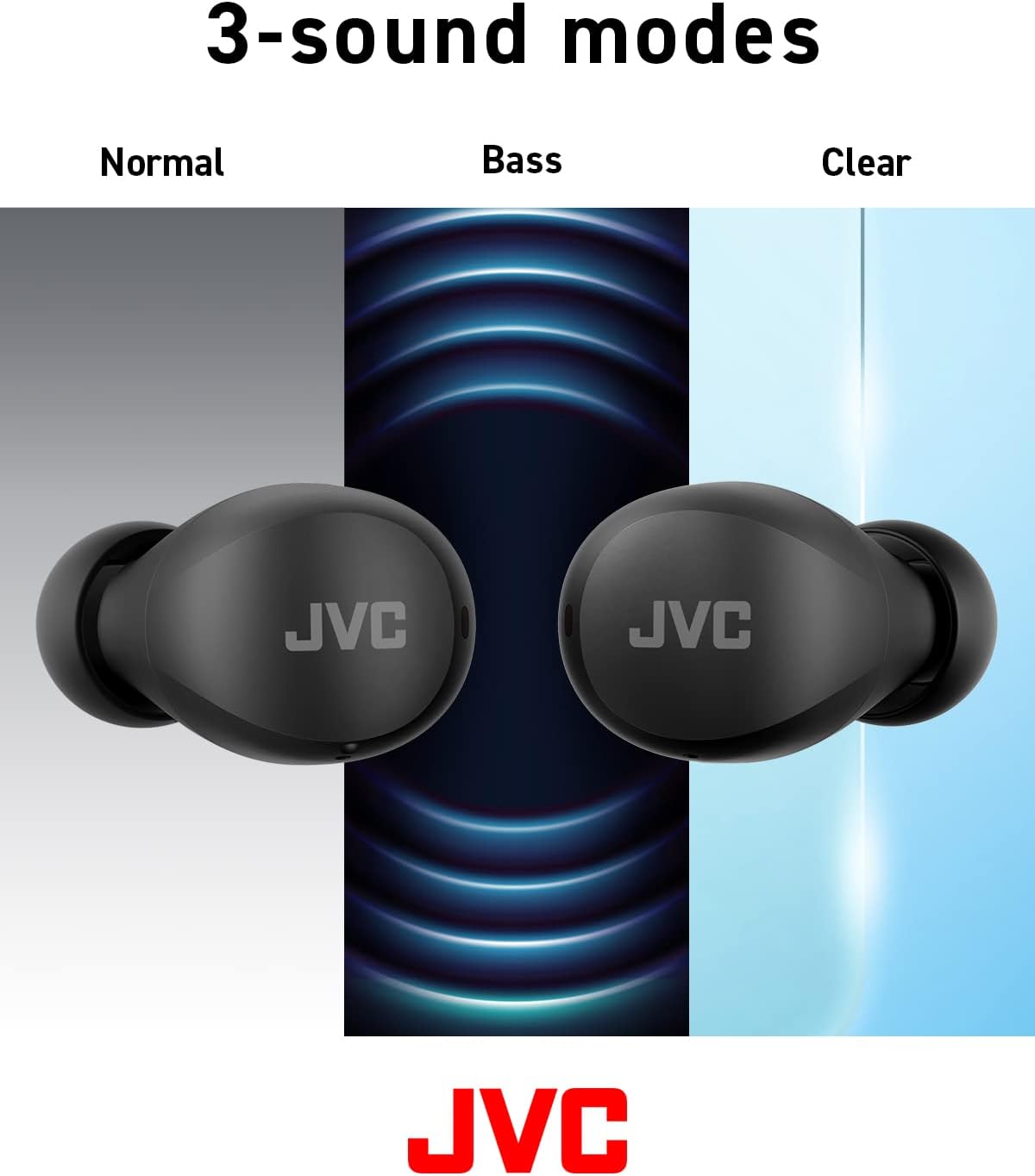 Thumbnail 2 de JVC HA-Z66T-B Gumy Mini True Wireless Earbuds: compact design, 23‑hour playback and IPX4