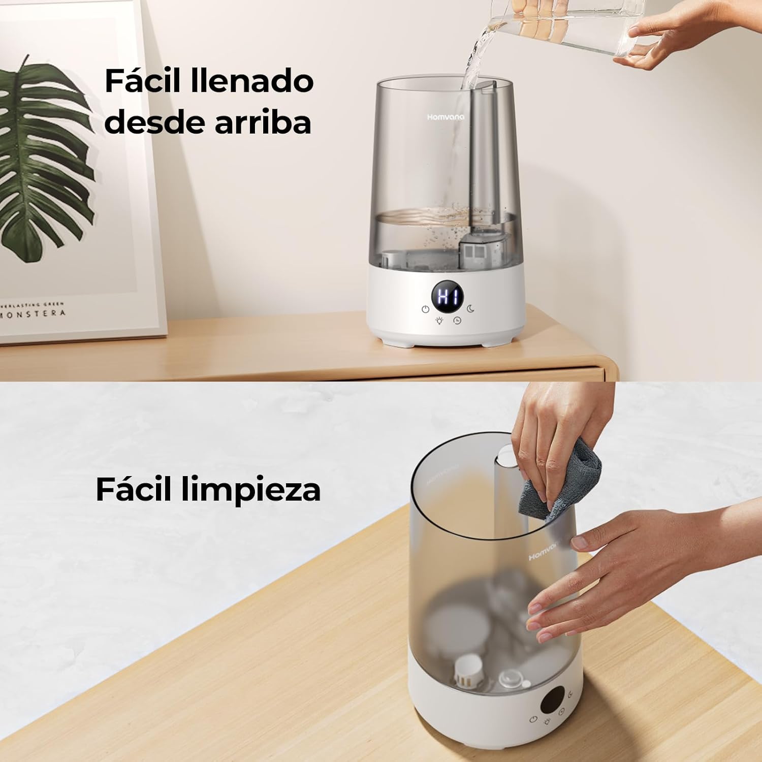 Detalle 2 de Homvana Humidificador 3.6L Cool Mist