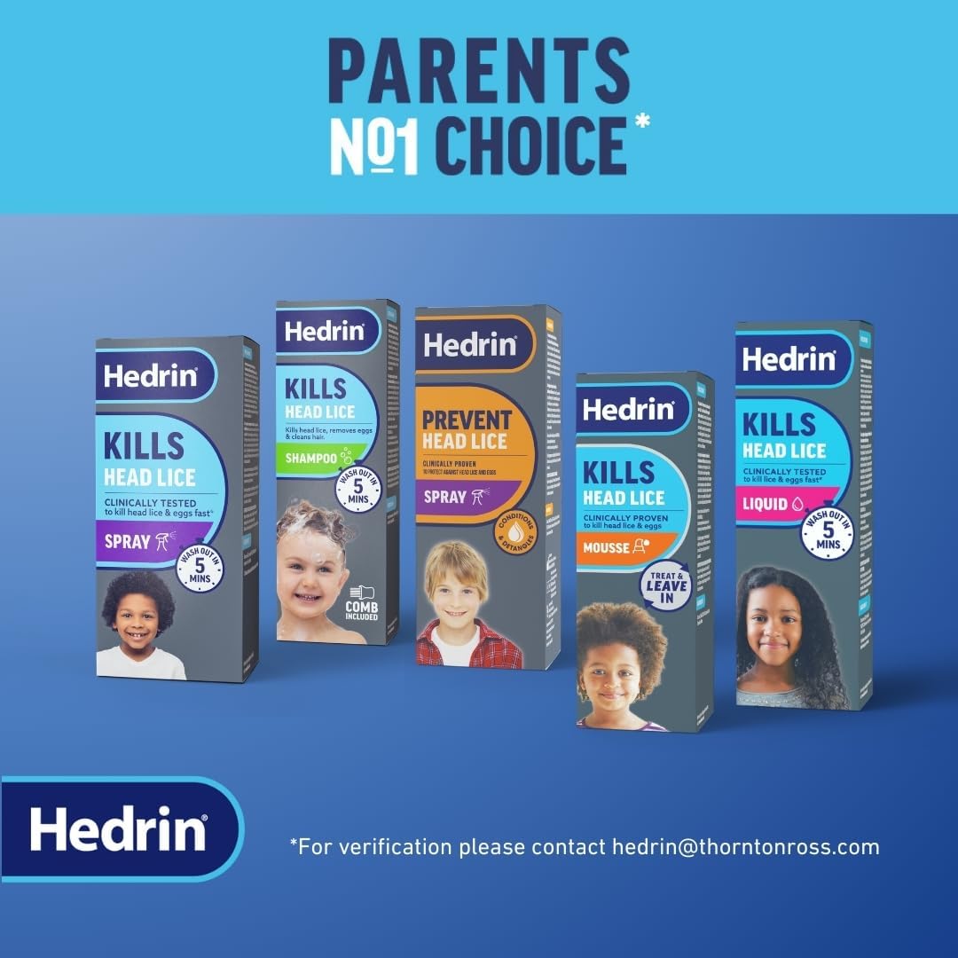 Thumbnail 5 de Hedrin Head Lice Shampoo 100 ml kit