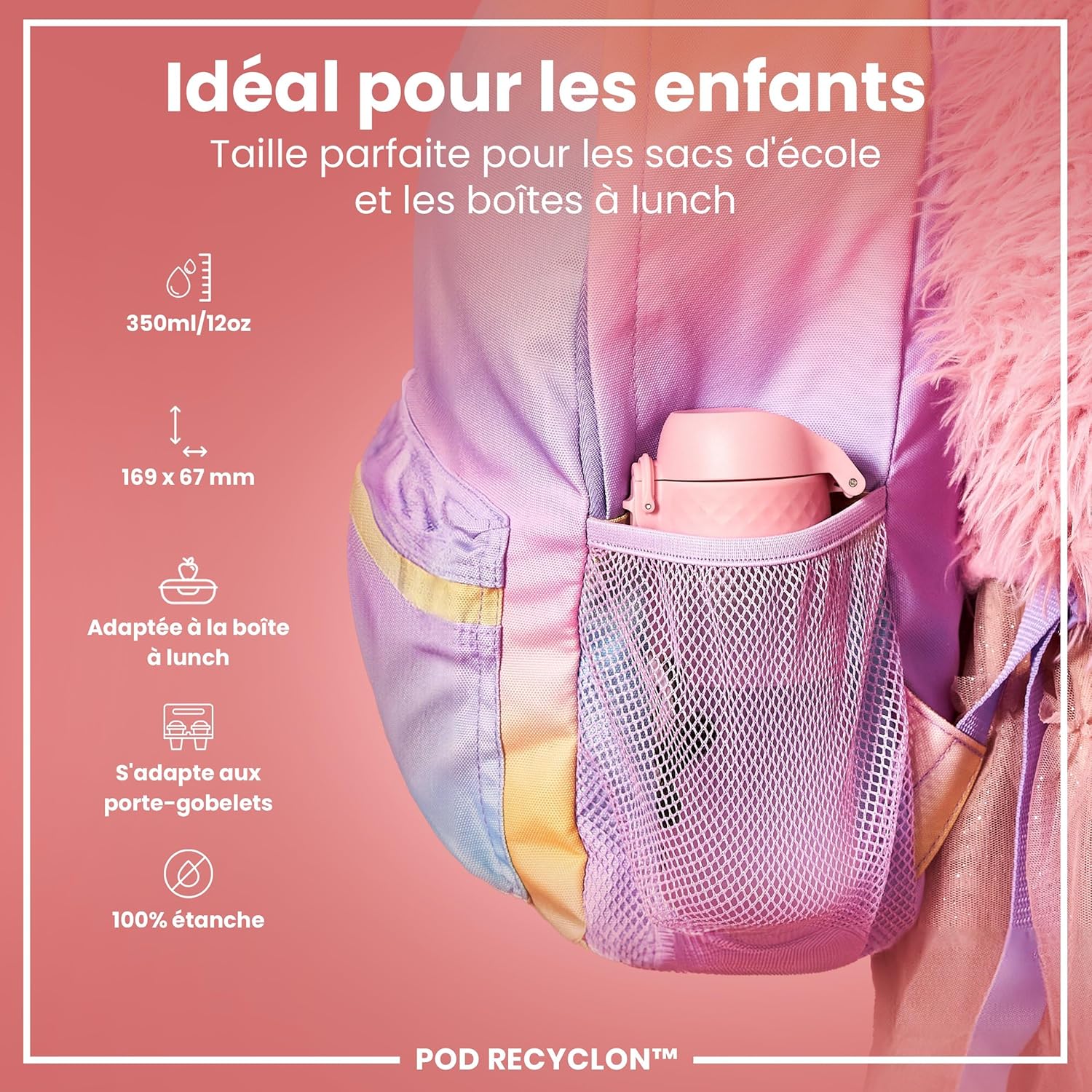 Thumbnail 1 de Ion8 Gourde Enfant 350 ml 🥤